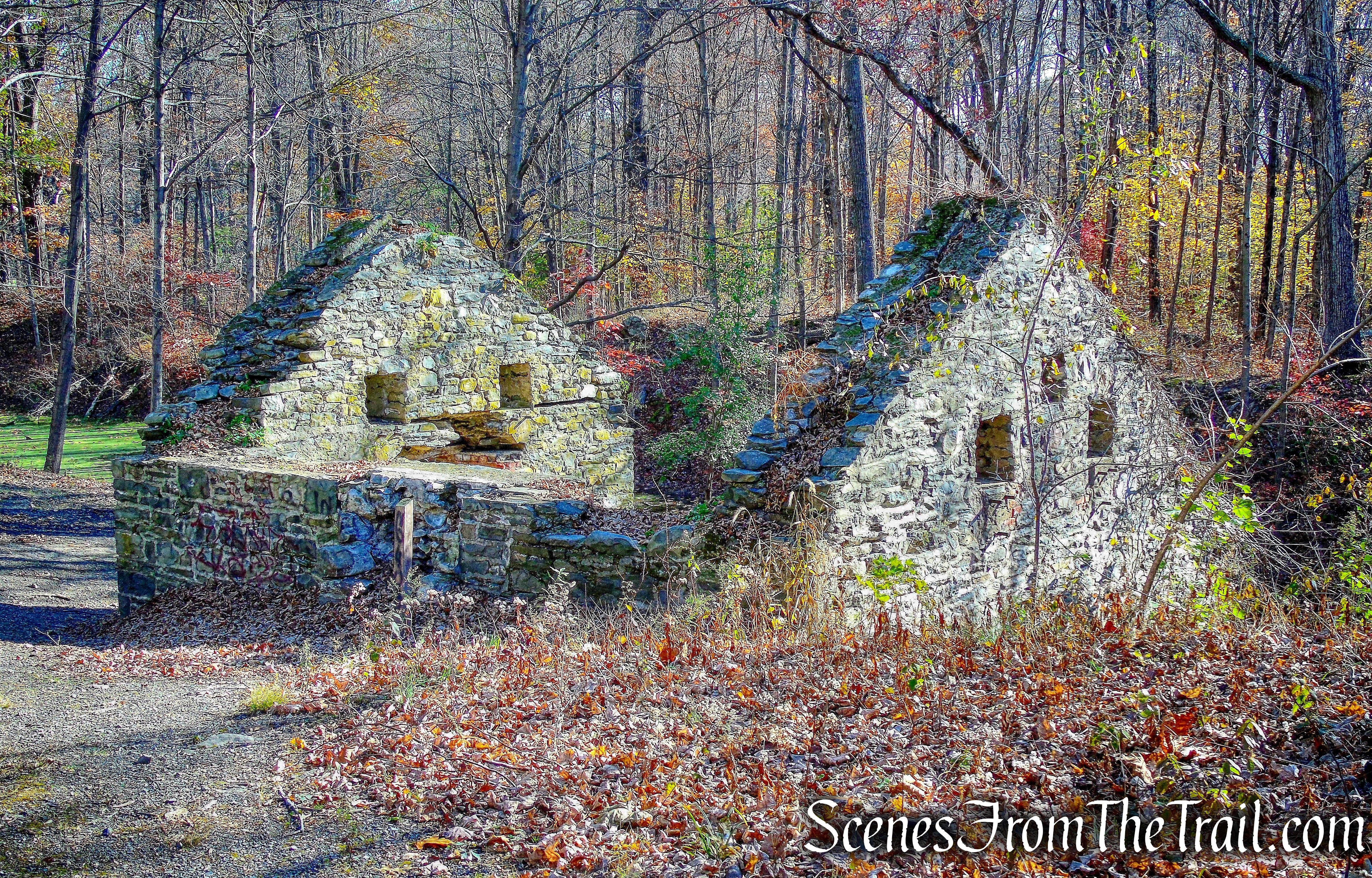 ruined stone building - Algonquin Park