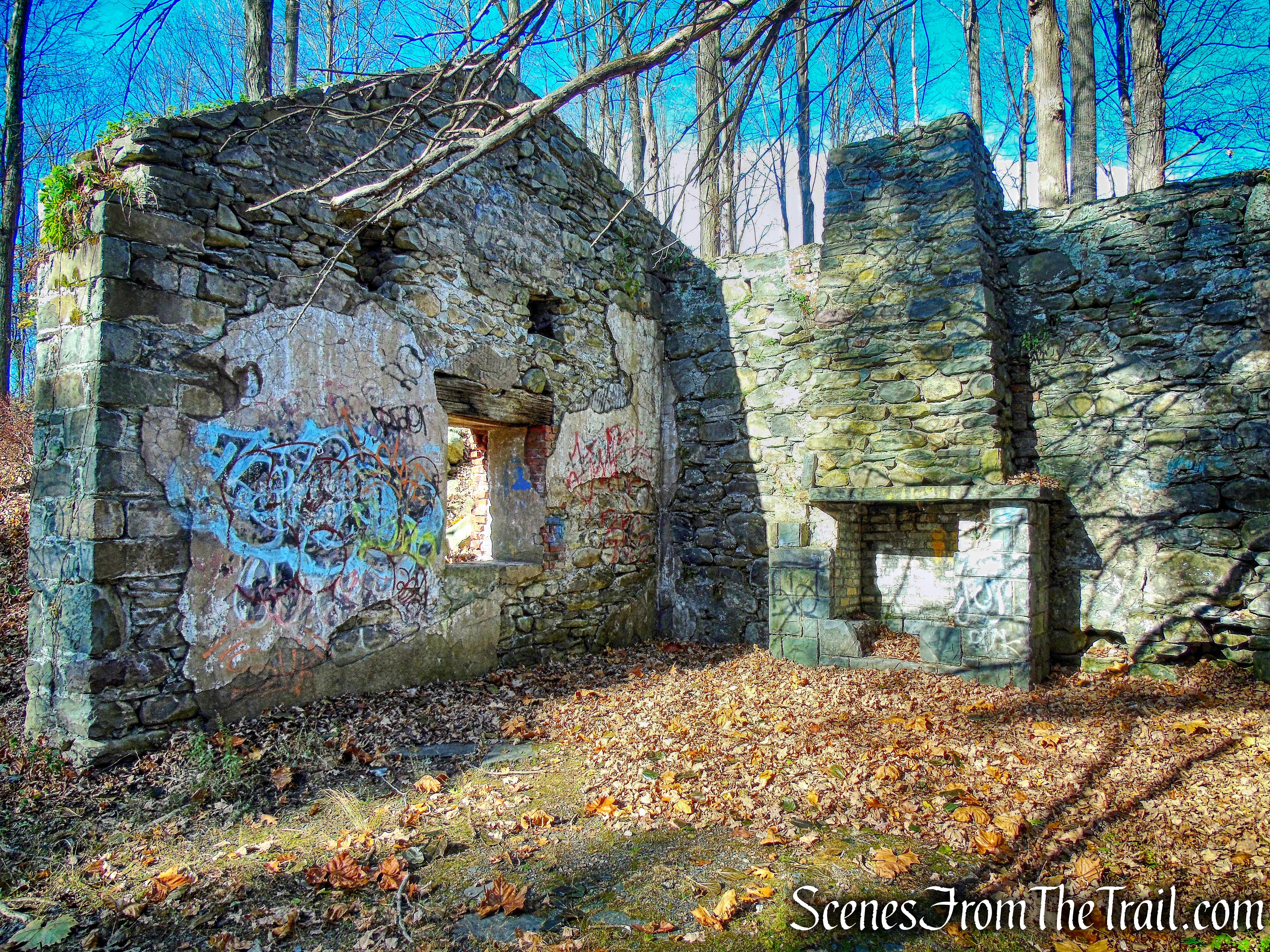 ruined stone building - Algonquin Park