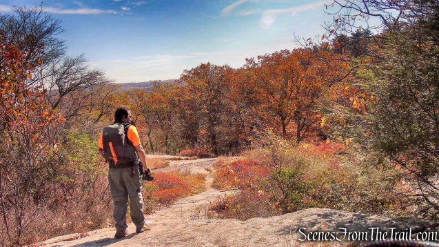 Ramapo-Dunderberg Trail - Fingerboard Mountain loop from Lake Skannatati