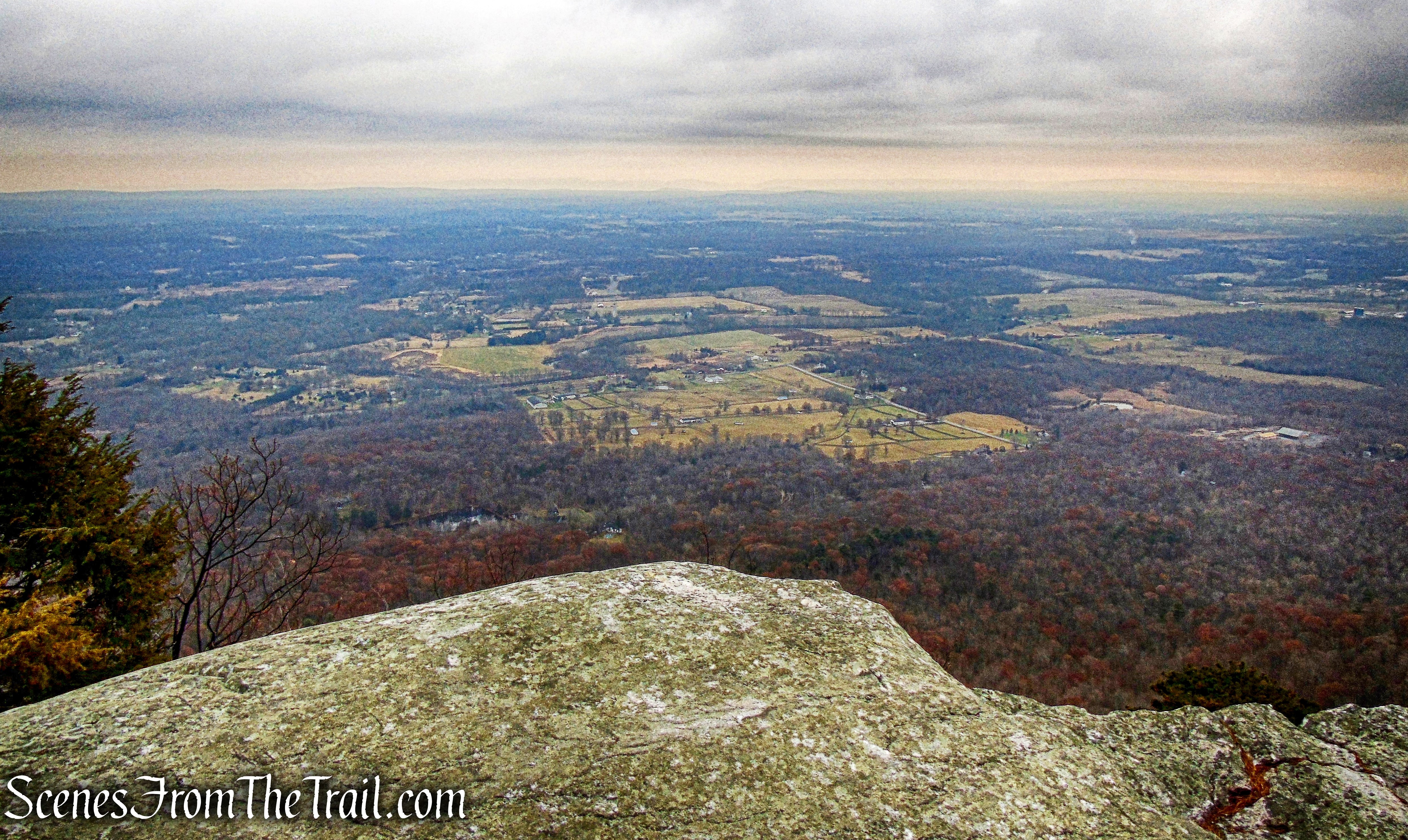 view from Millbrook Mountain