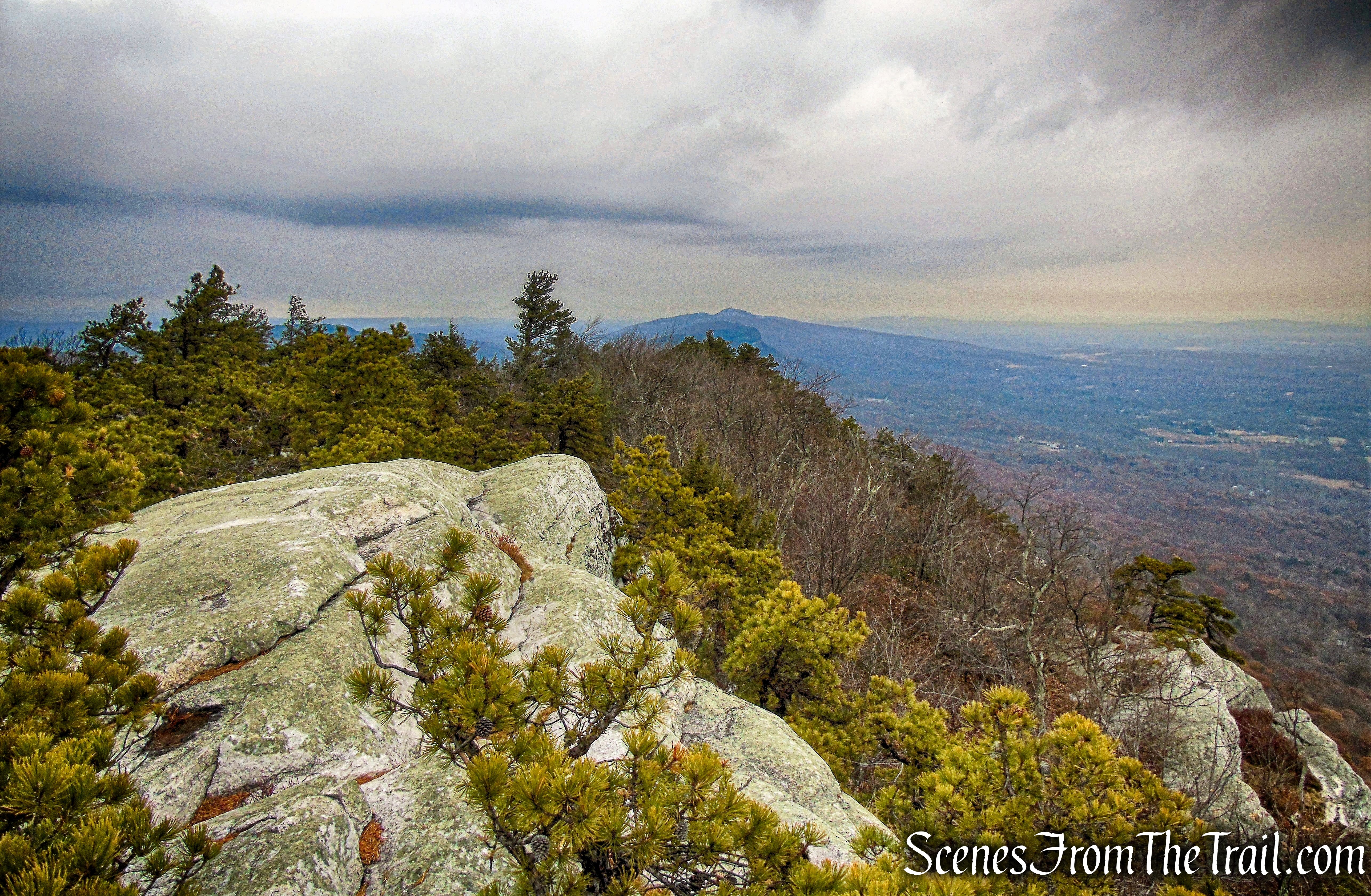 view from Millbrook Mountain