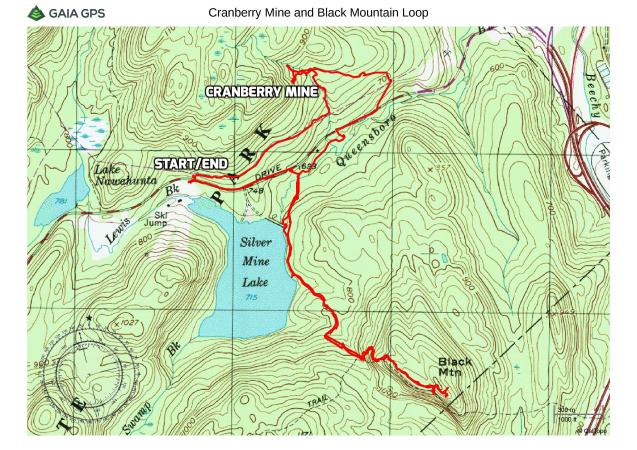 Cranberry Mine and Black Mountain Loop