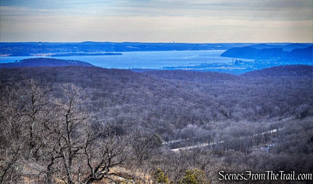 view of the Hudson River from Black Mountain