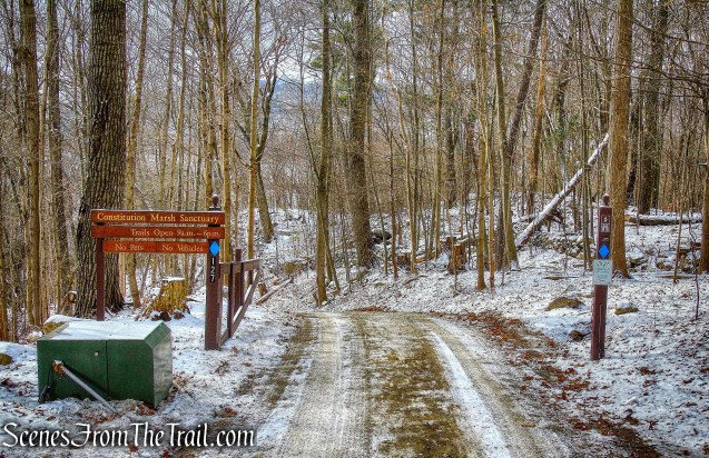blue trail - Constitution Marsh Audubon Center and Sanctuary