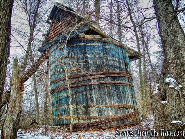 wooden water tank