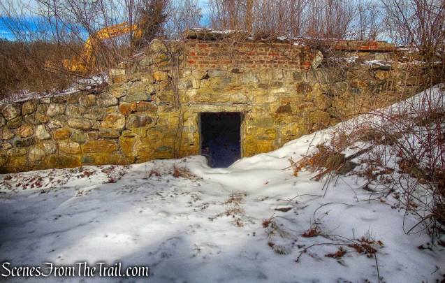 ruins behind St. John's in the Wilderness