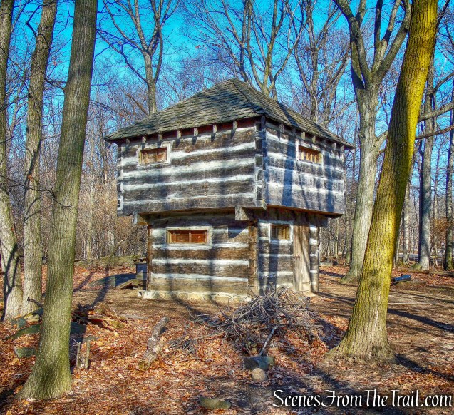blockhouse - Fort Lee Historic Park