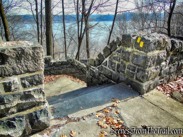 stone steps - Dyckman Hill Trail