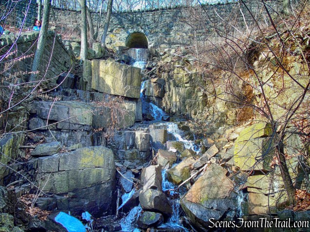 waterfall - Dyckman Hill Trail