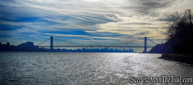 George Washington Bridge from the Englewood Boat Basin