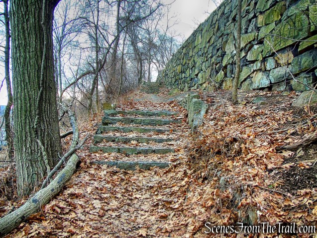 stone steps - Shore Trail