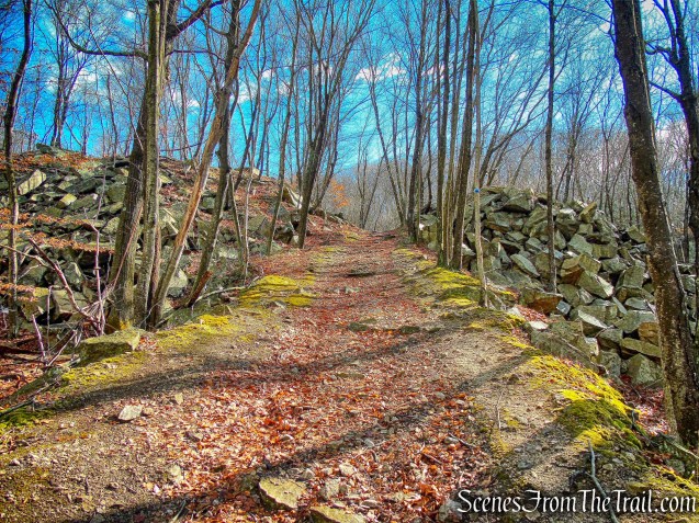 blue-blazed High Quarry Trail