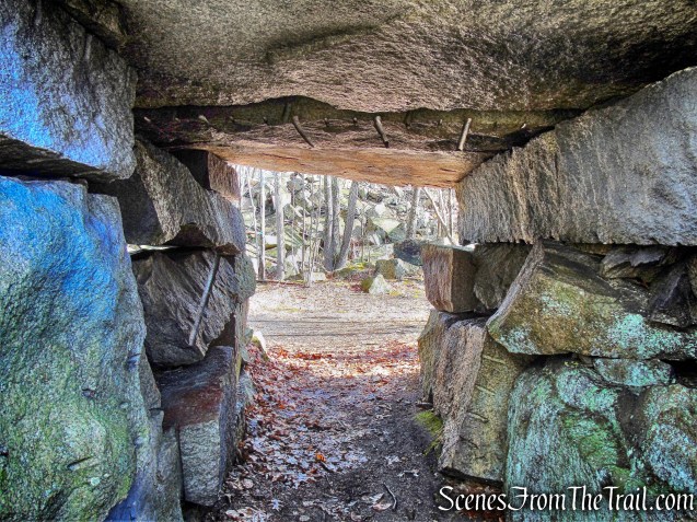rock bridge - High Quarry Trail