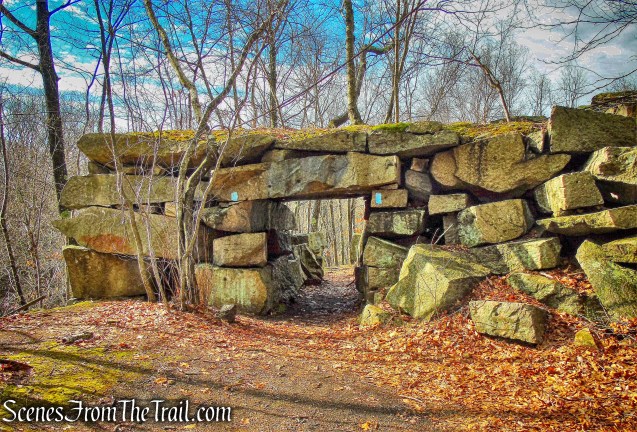 rock bridge - High Quarry Trail
