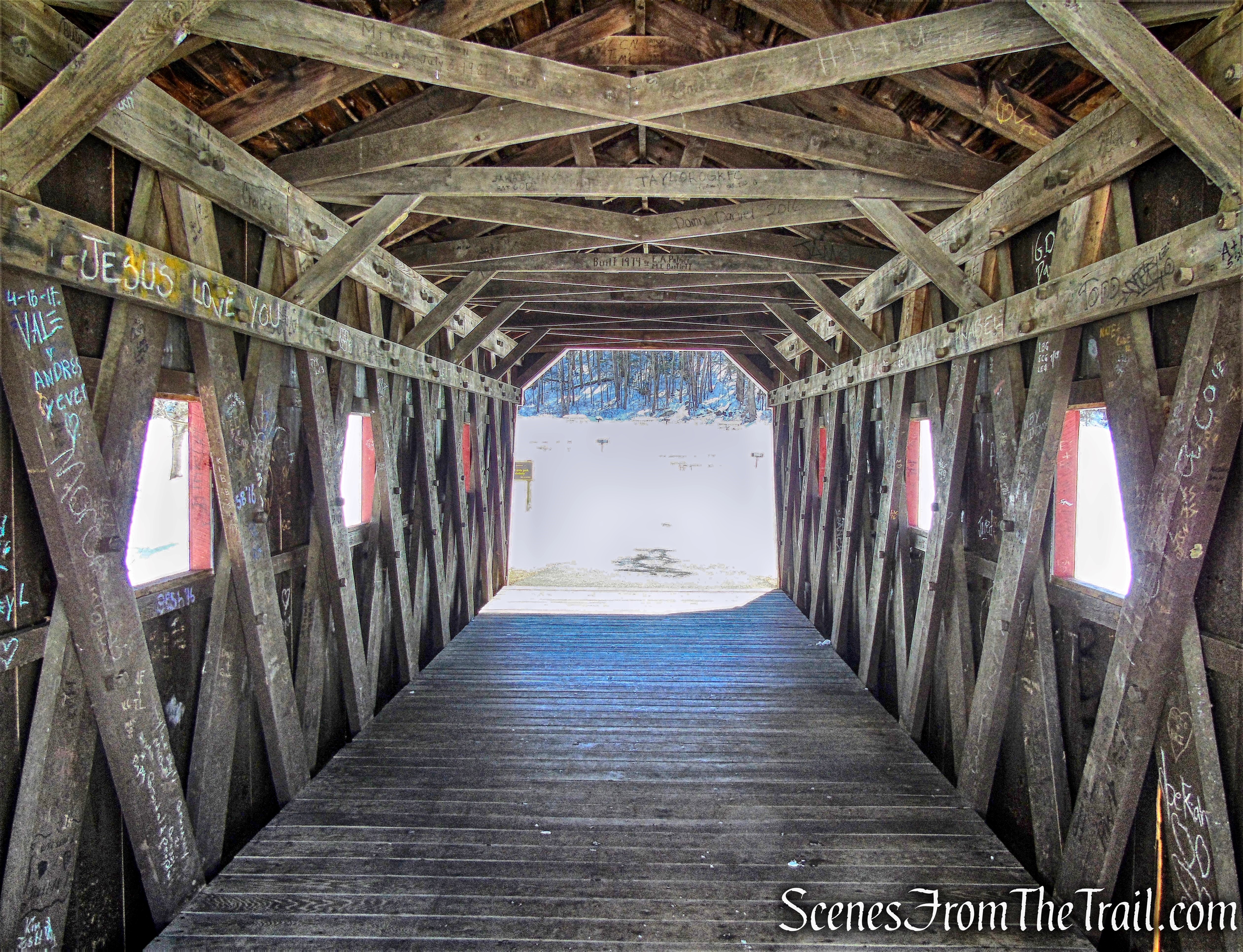 covered bridge - Kent Falls State Park