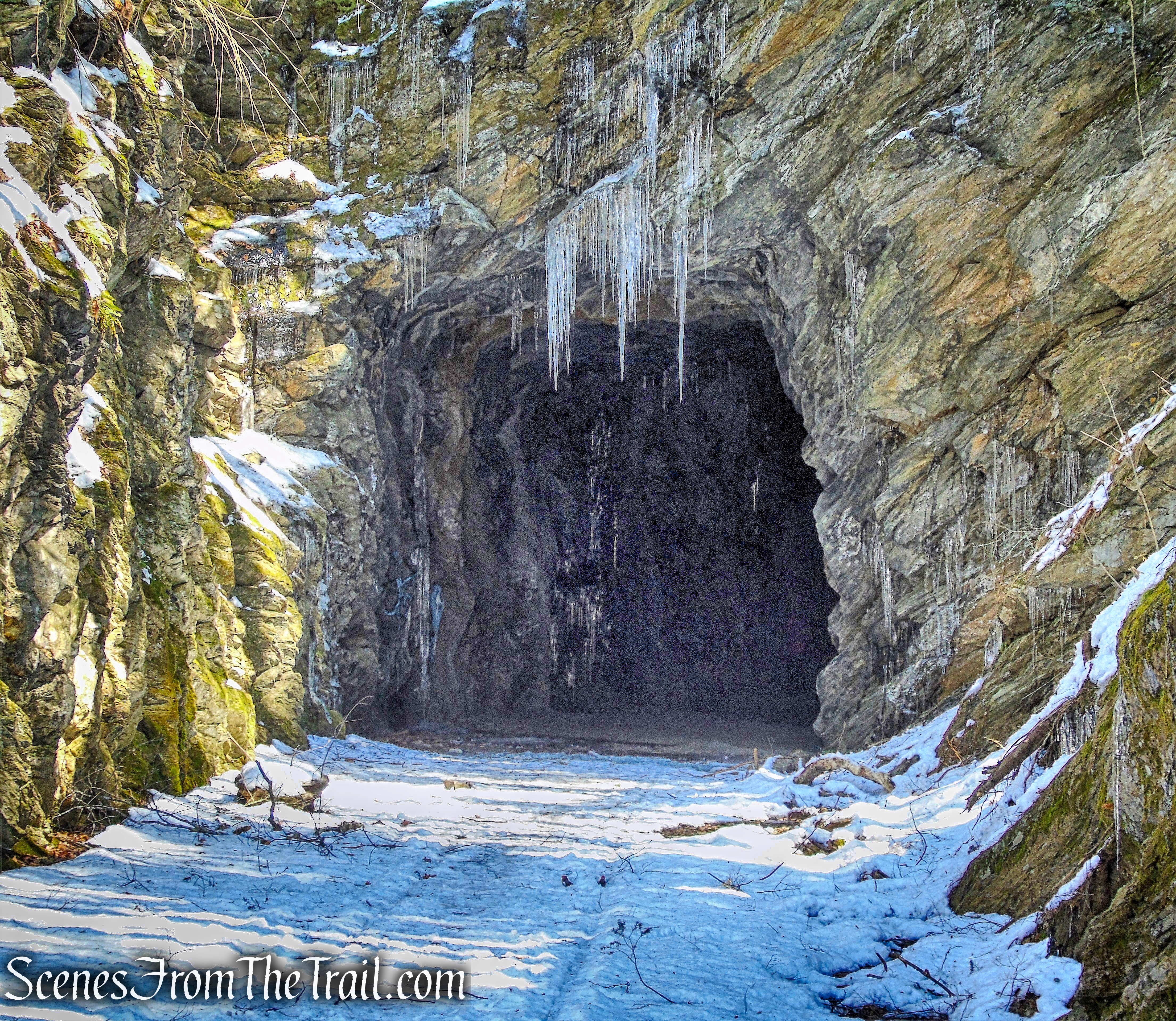 railroad tunnel - Pinney Loop Trail