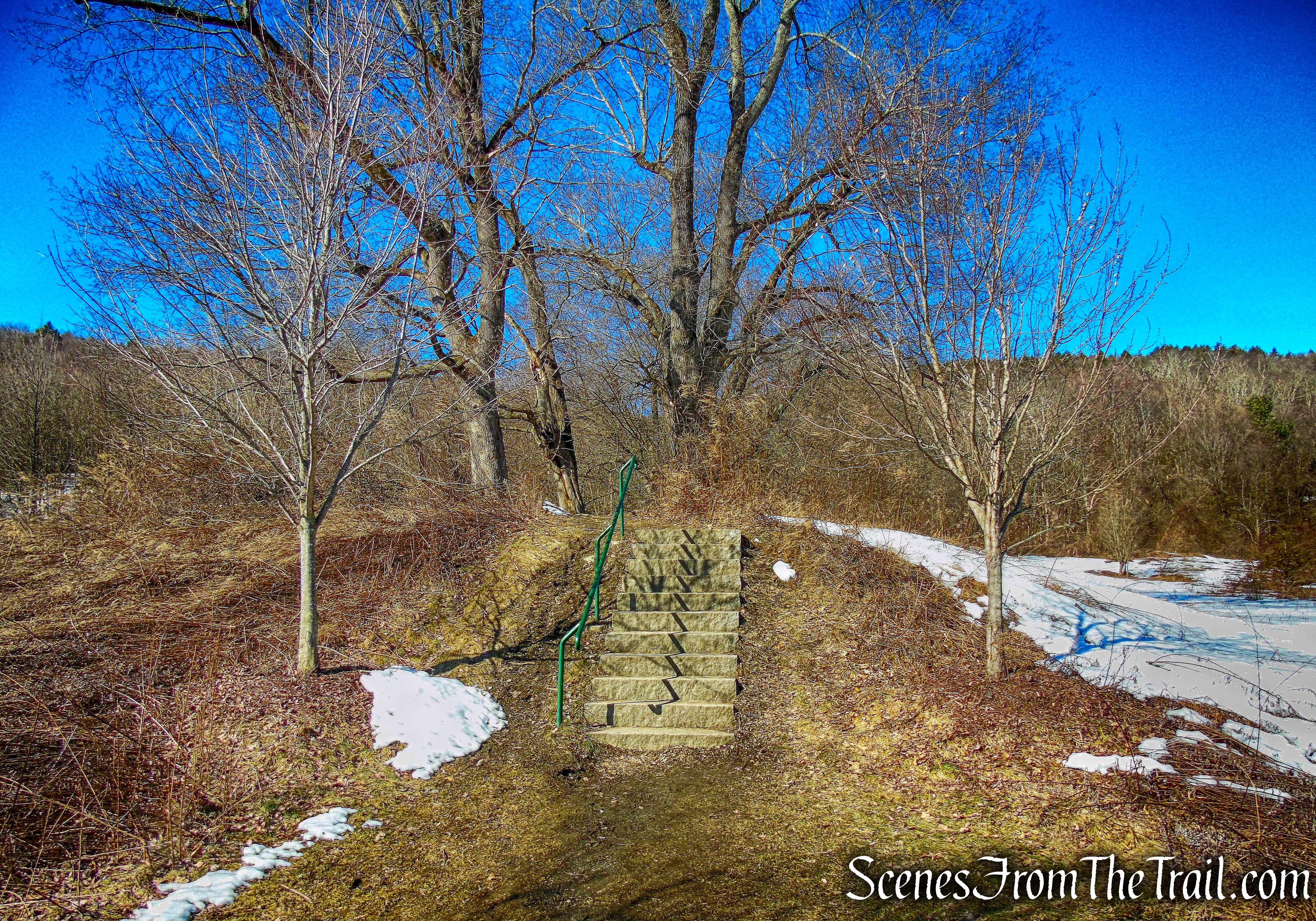 granite steps - Dover Stone Church