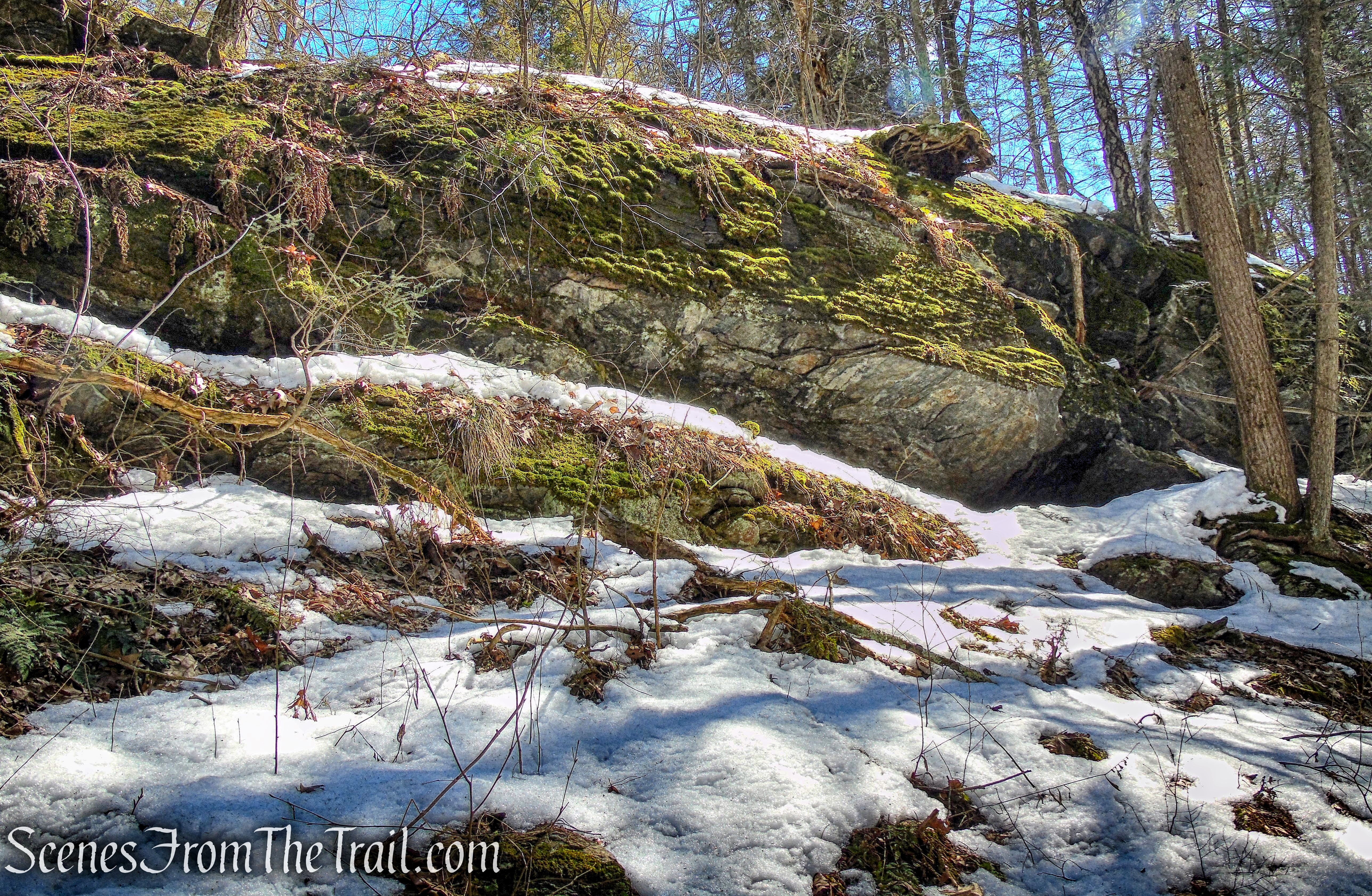 rock formation - Upper Loop Trail