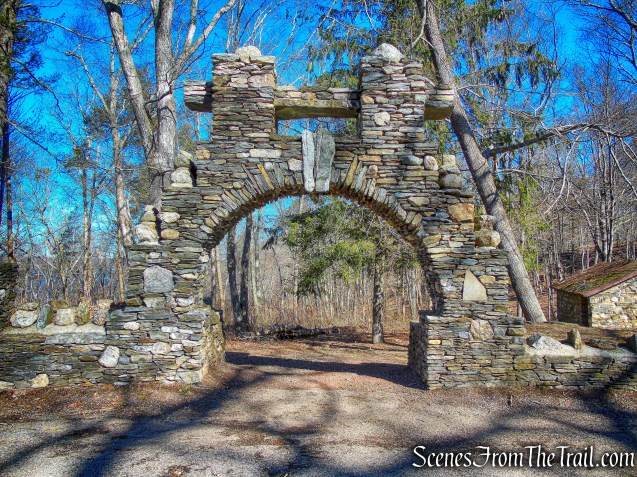 stone arch - Gillette Castle State Park