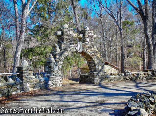 stone arch - Gillette Castle State Park
