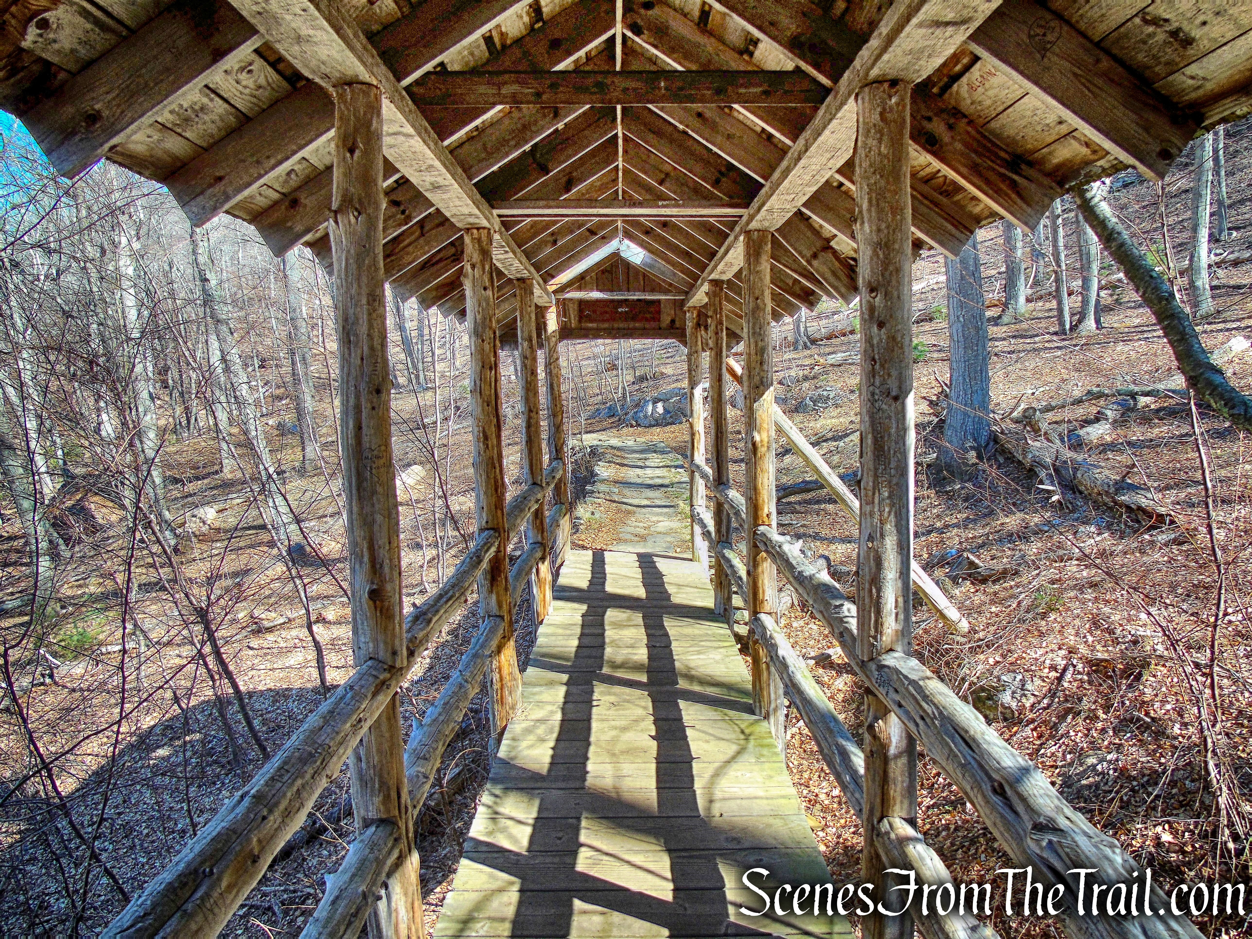 covered bridge - Gillette Castle State Park