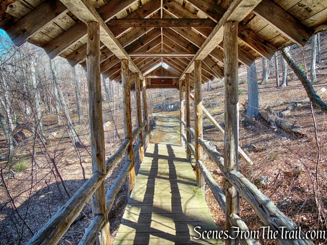 covered bridge - Gillette Castle State Park