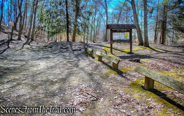 goldfish pond parking area - Gillette Castle
