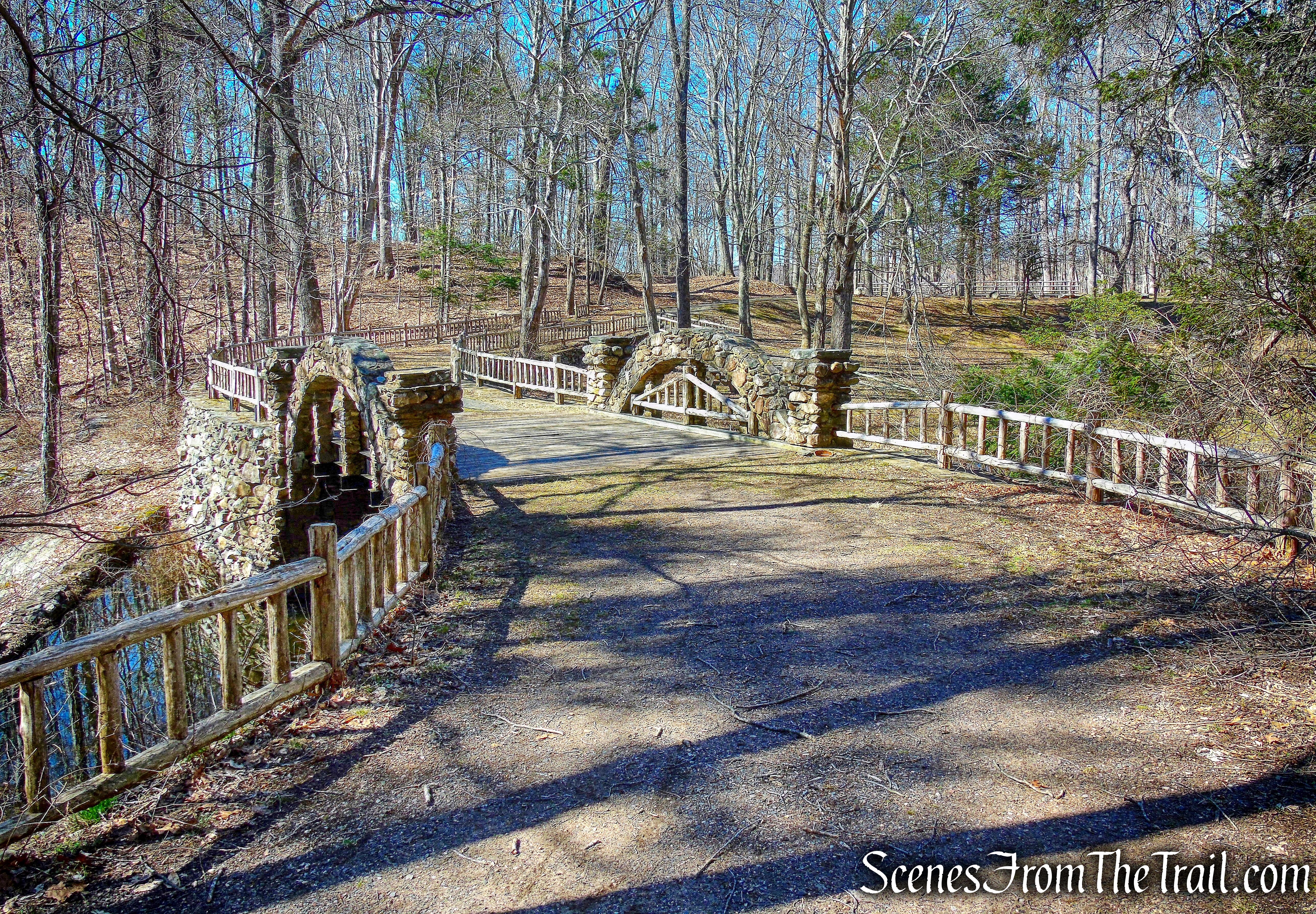 stone arch bridge - Gillette Castle