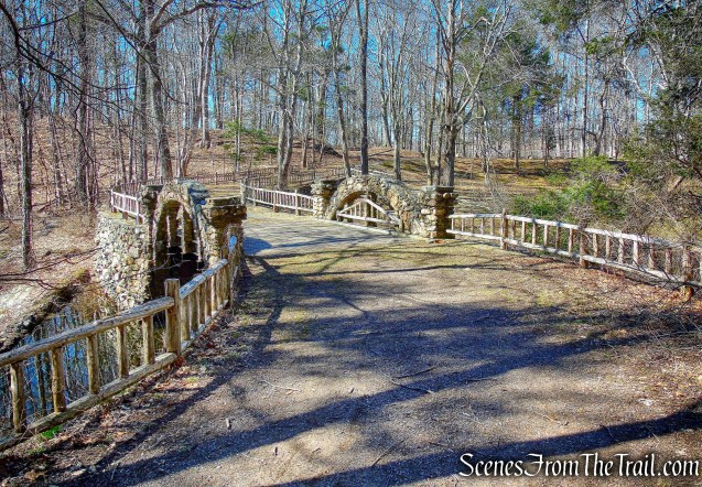 stone arch bridge - Gillette Castle