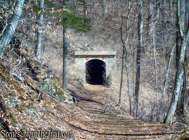 train tunnel - Gillette Castle State Park