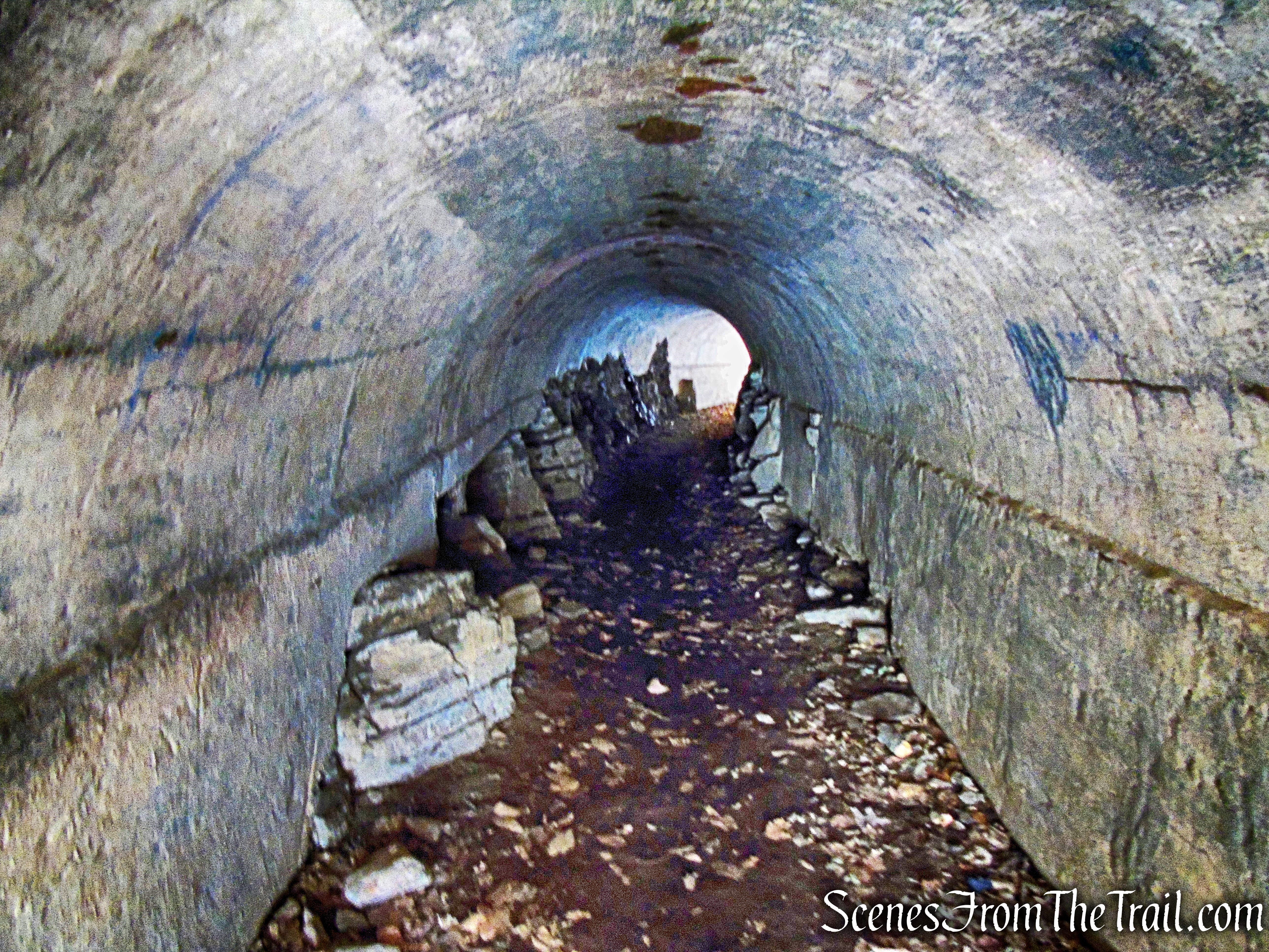 train tunnel - Gillette Castle State Park