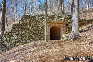 train tunnel - Gillette Castle State Park