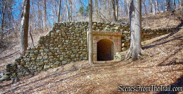 train tunnel - Gillette Castle State Park