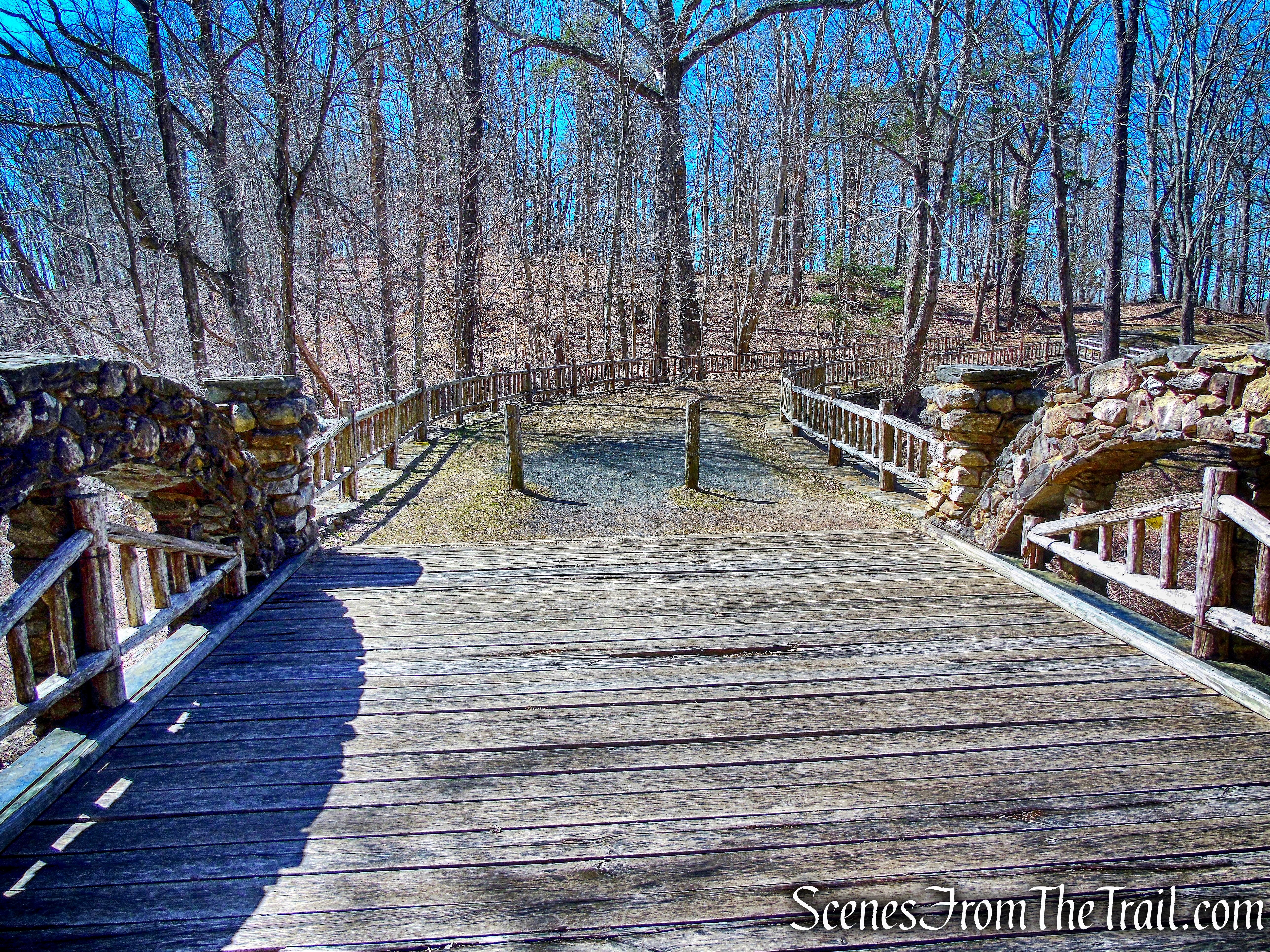 stone arch bridge - Gillette Castle State Park