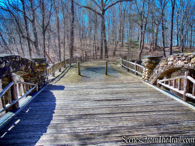 stone arch bridge - Gillette Castle State Park