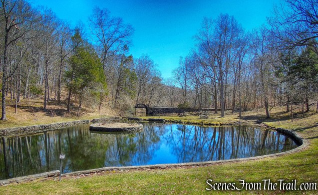 goldfish pond - Gillette Castle State Park