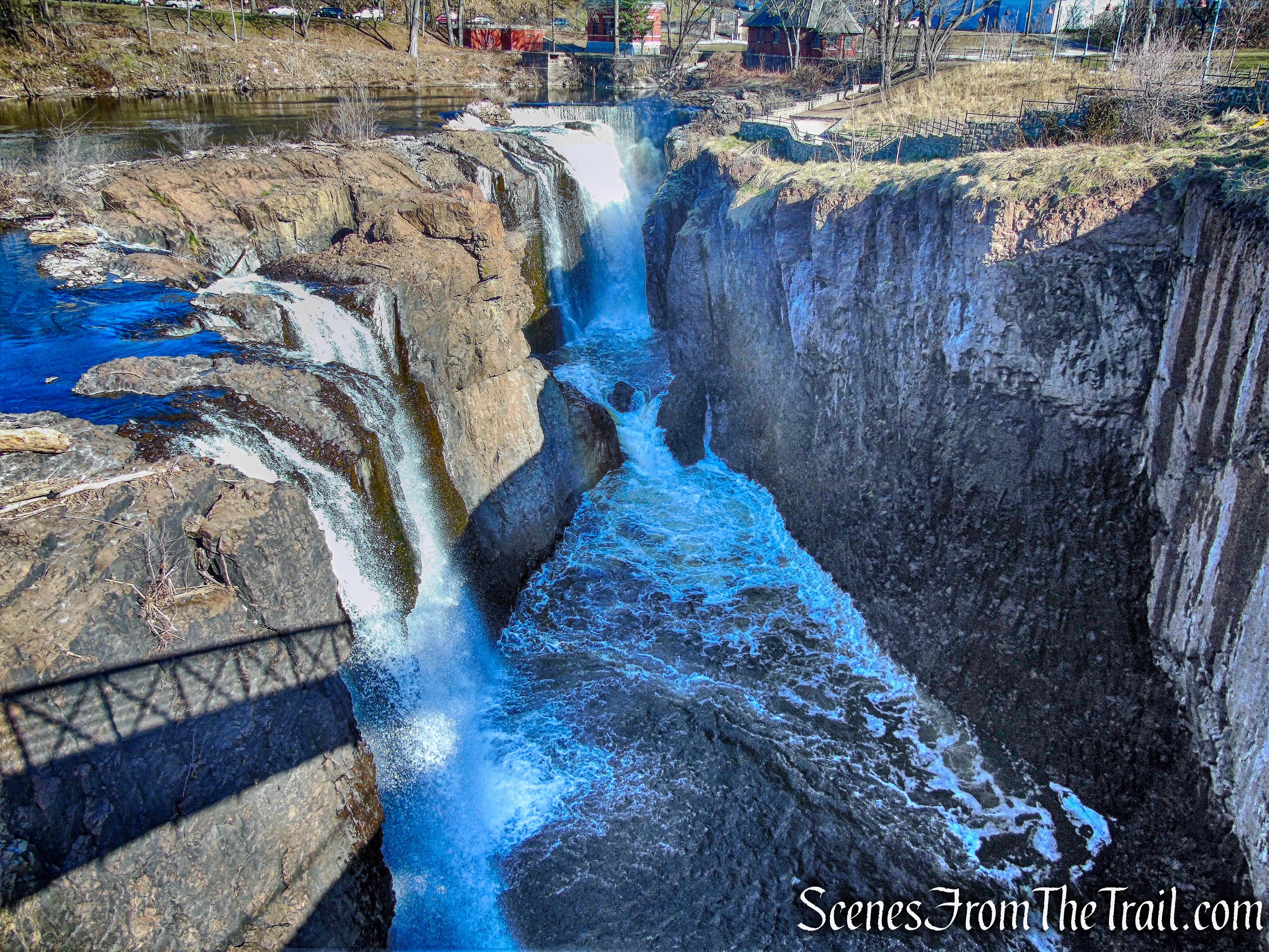 view from Great Falls Bridge