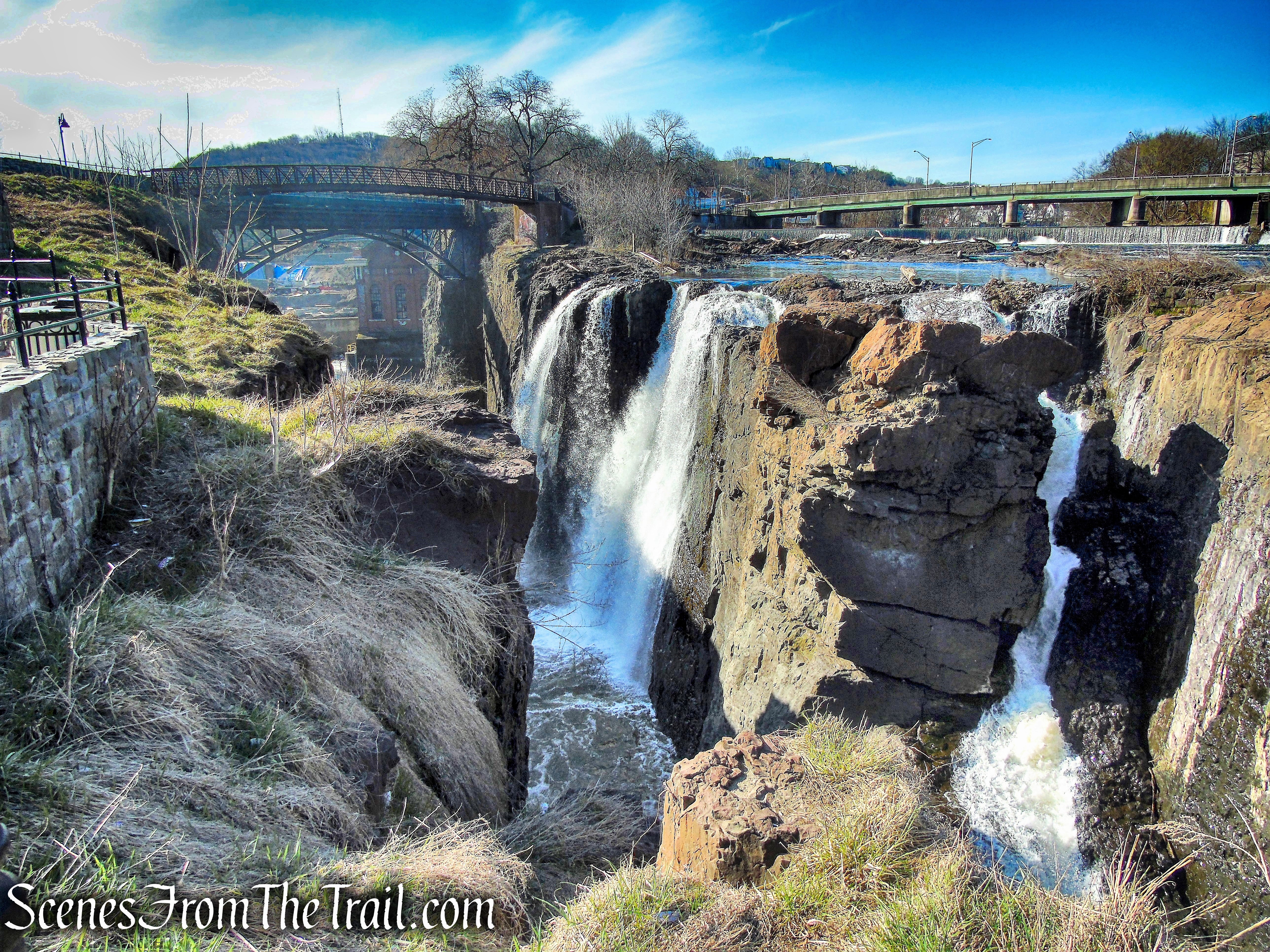 view of falls from Mary Ellen Kramer Park
