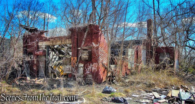 ruined building - Ryle Road