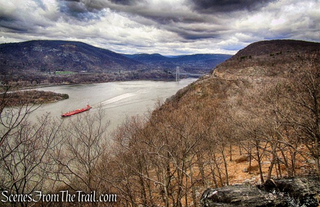 view north - Camp Smith Trail