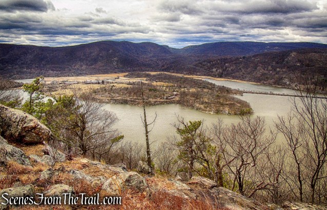 view of Iona Island - Camp Smith Trail