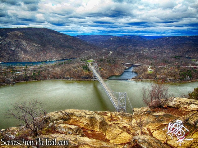 Bear Mountain Bridge from Anthony's Nose