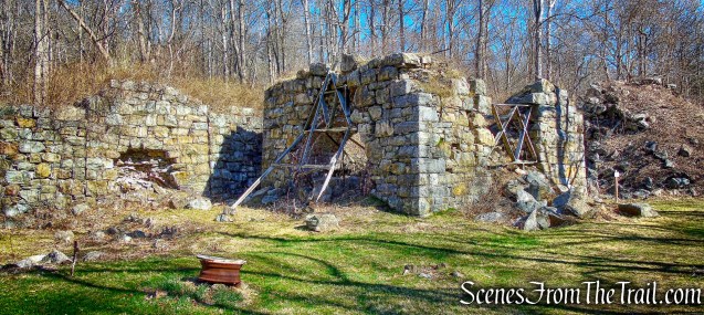 Civil War era blast furnace