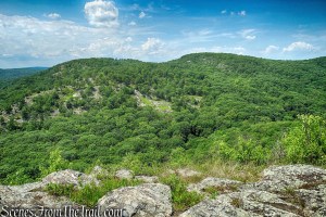West Mountain as viewed from The Timp