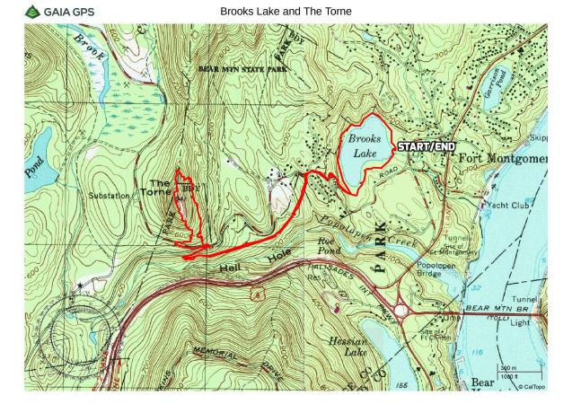 Brooks Lake and The Torne