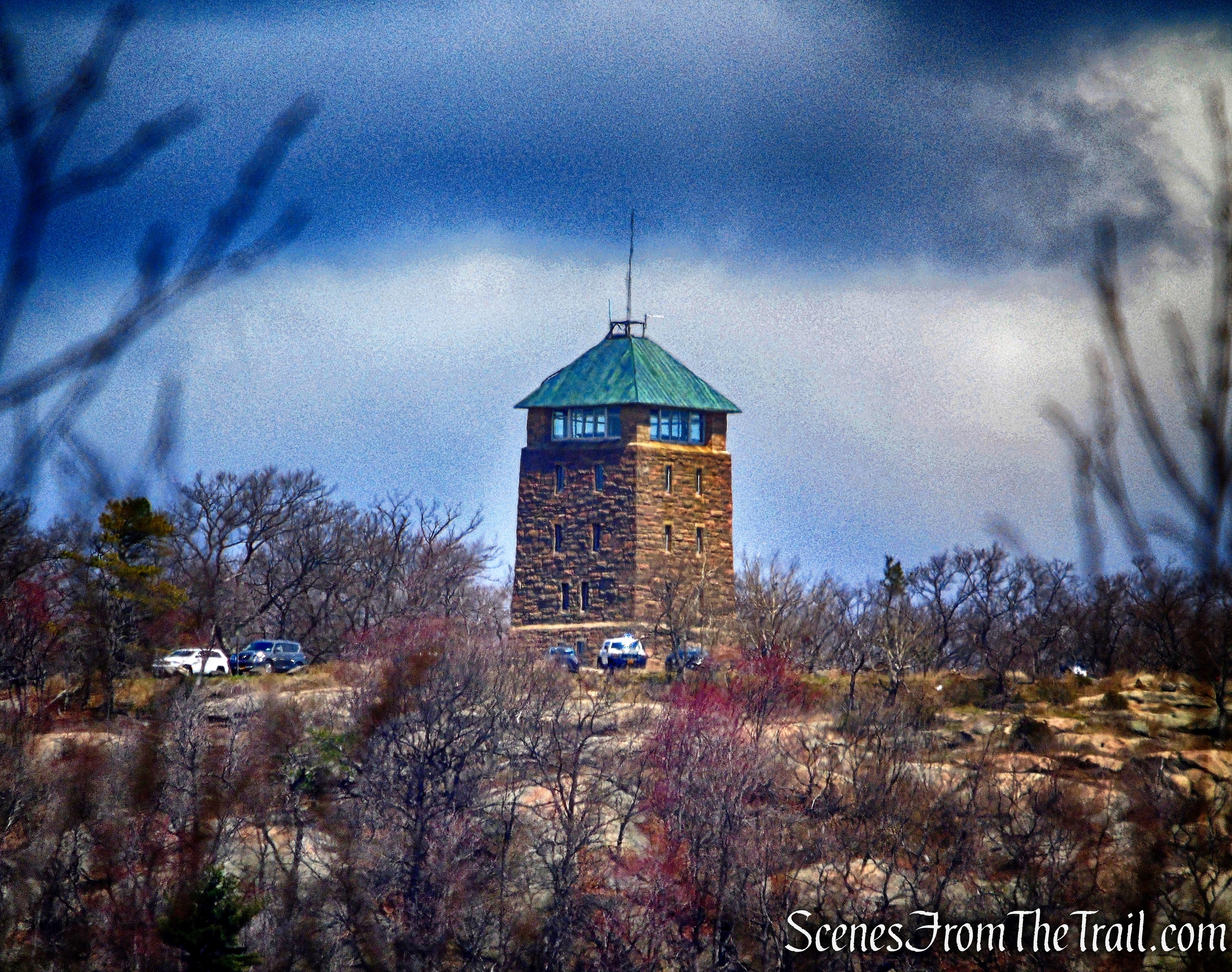 Perkins Memorial Tower from the Timp-Torne Trail