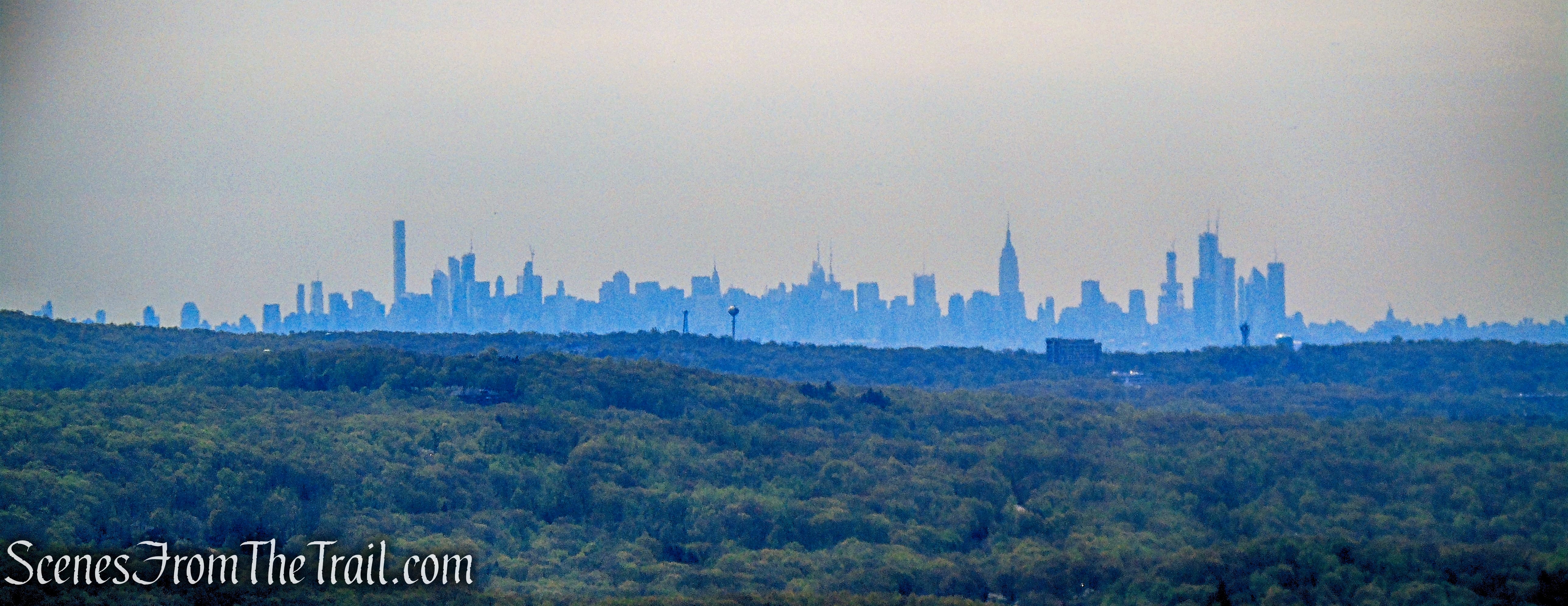 Manhattan skyline - Wyanokie High Point