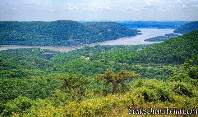 Looking southeast from the summit of The Torne