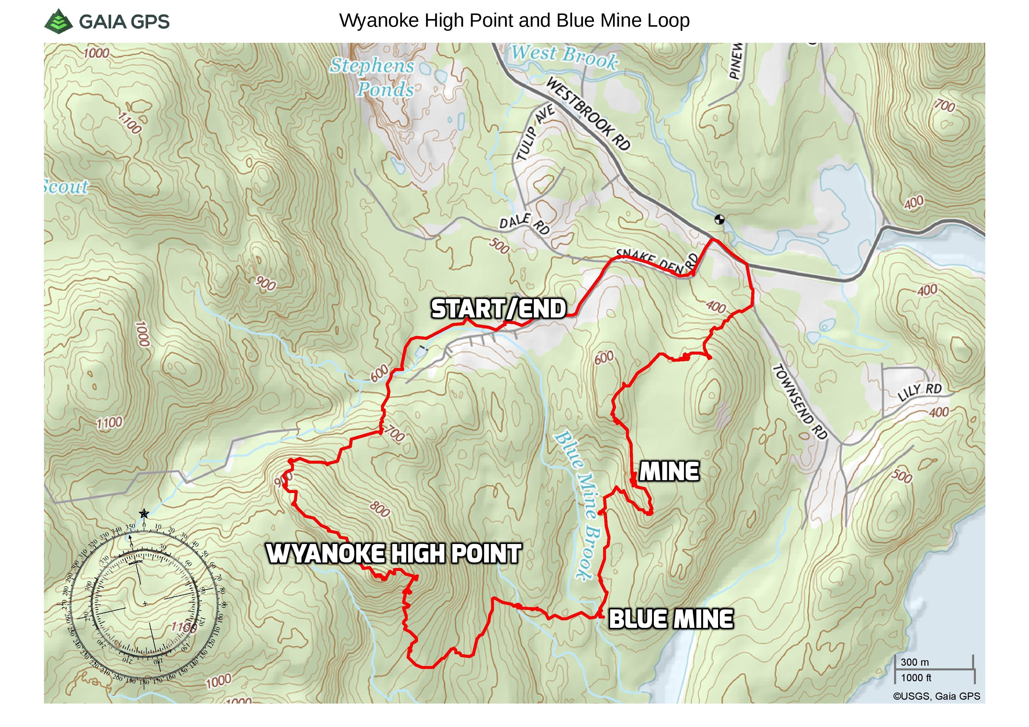 Wyanokie High Point and Blue Mine Loop