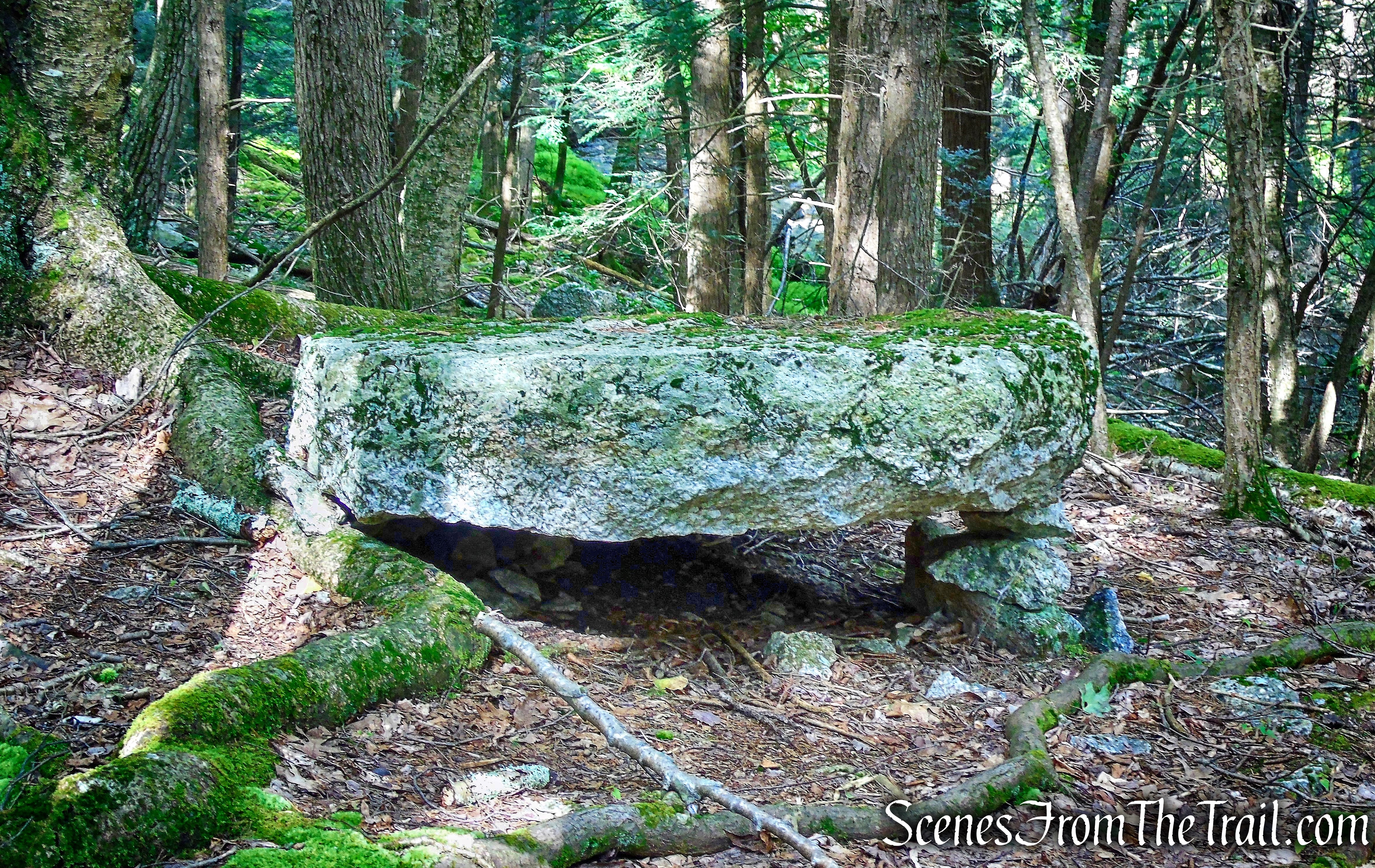 millstone - Trapps Hamlet Path